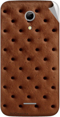 MiiCreations MMXA114-MS-00045 Micromax Canvas 2.2 A114 Mobile Skin(Brown)