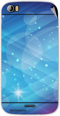 MiiCreations 00269-MS-MMXA240 Micromax canvas doodle-2-A-240 Mobile Skin(Blue)