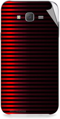 MiiCreations SMNG-J7-MS-00308 Samsung Galaxy J7 Mobile Skin(Red)