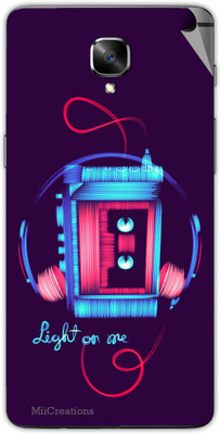 MiiCreations OP3-MS-00184 One Plus 3 Mobile Skin(Purple)
