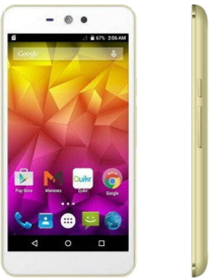 Micromax Canvas Selfie 4 (White & Champangne, 8 GB)(1 GB RAM)