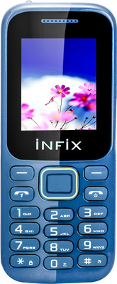 Infix Nexam Ultra Dual Sim Multimedia With Auto Call Record(Blue)