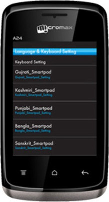 Micromax Bolt A24 (Black, 100 MB)(256 MB RAM)