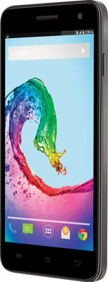 Lava iris X5 With Flip Cover (Black, 8 GB)(1 GB RAM)