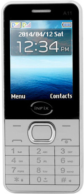 Infix A-11 Dual Sim Multimedia 2.4 Inches(Grey)