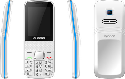 Cheers Sleek21 (Curve with Big Display)(White+Blue)