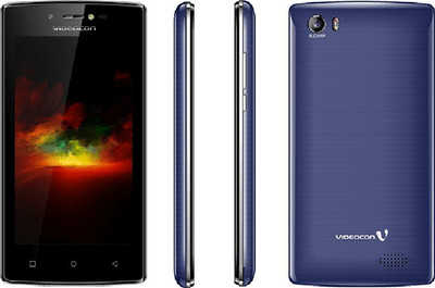 Videocon Graphite V45GD (Black & Blue, 8 GB)(1 GB RAM)