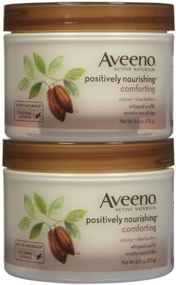 Aveeno Positively Nourishing Whipped Souffle Body Cream(340 g)