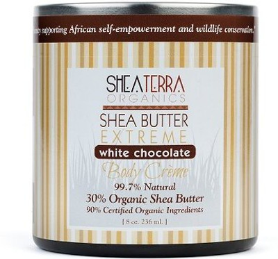 Shea Terra Shea Butter 30% Extreme Cre'me (White Chocolate)(240 ml)