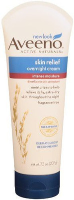 Aveeno Active Naturals Skin Relief Overnight Cream(206 g)