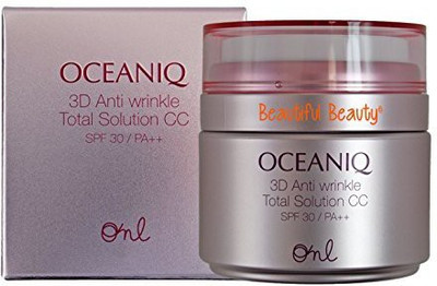 CoCo-Shop ONL OCEANIQ TOTAL SOLUTION CC CREAM - 3D ANTI WRINKLE & SPF 30 PA++(35 ml)
CoCo-Shop ONL OCEANIQ TOTAL SOLUTION CC CREAM - 3D ANTI WRINKLE & SPF 30 PA++(35 ml)