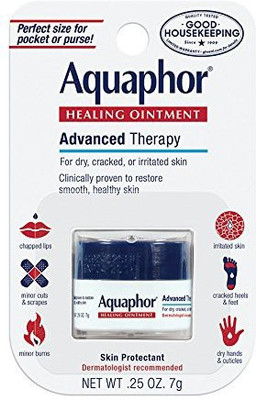 Aquaphor Advanced Therapy Healing OintMent Skin Protectant 0.25 Ounce Carded Pack(7.3925 ml)
Aquaphor Advanced Therapy Healing OintMent Skin Protectant 0.25 Ounce Carded Pack(7.3925 ml)