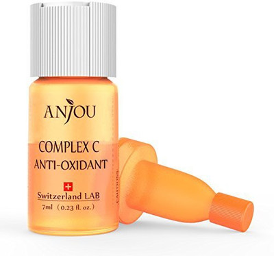 Anjou Vitamin C Serum, Complex C Anti-oxidant For Face With Hyaluronic Acid, Age Defying(6.8011 ml)
Anjou Vitamin C Serum, Complex C Anti-oxidant For Face With Hyaluronic Acid, Age Defying(6.8011 ml)