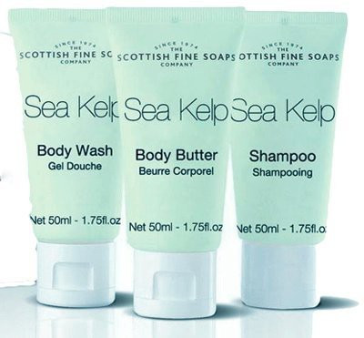 Scottish Fine Soaps Travel Essentials, Sea Kelp, From Scotland. Includes: Body Wash, Body Butter and Shampoo, Each.(52.5 ml)
Scottish Fine Soaps Travel Essentials, Sea Kelp, From Scotland. Includes: Body Wash, Body Butter and Shampoo, Each.(52.5 ml)