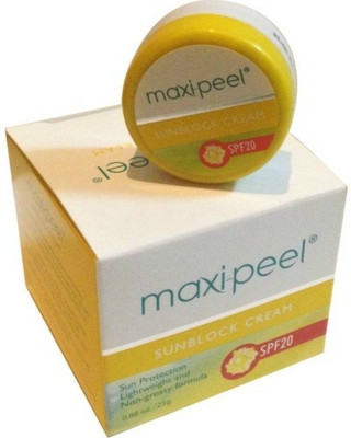 Maxi Peel Sunblock Cream Spf 20(25 g)