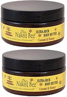 The Naked Bee Coconut And Honey Body Butter 2 Pack(257 ml)