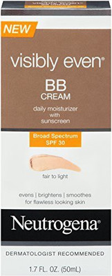 Neutrogena Visibly Even Bb Cream Fair To Light(50 ml)
