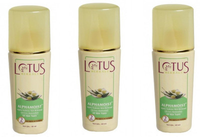 Lotus Herbals Alphamoist Alpha Hydroxy Skin Renewal Oil Free Moisturizer(240 ml)
Lotus Herbals Alphamoist Alpha Hydroxy Skin Renewal Oil Free Moisturizer(240 ml)