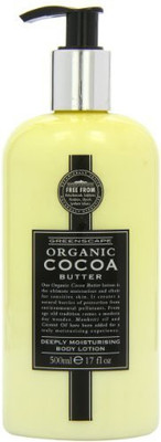Greenscape Organic COCOA BUTTER Natural Deeply Moisturising Hand & Body Lotion(500 ml)
Greenscape Organic COCOA BUTTER Natural Deeply Moisturising Hand & Body Lotion(500 ml)