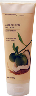 Bath & Body Works Pleasures Collection Coconut Lime Verbena Body Cream(226 g)
Bath & Body Works Pleasures Collection Coconut Lime Verbena Body Cream(226 g)