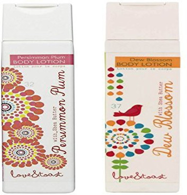 Love & Toast Dew Blossom Body Lotion And Persimmon Plum Body Lotion, Each, 2 Pack(189.878 g)
Love & Toast Dew Blossom Body Lotion And Persimmon Plum Body Lotion, Each, 2 Pack(189.878 g)