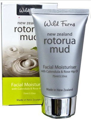 Wild Ferns Rotorua Mud, Calendula and Rosehip Oil New Zealand Facial Moisturiser(75 ml)
Wild Ferns Rotorua Mud, Calendula and Rosehip Oil New Zealand Facial Moisturiser(75 ml)