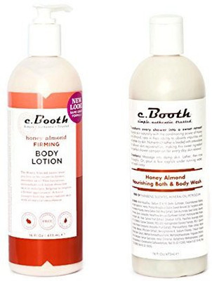C. Booth Honey Almond Firming Body Lotion And Nourishing Bath & Body Wash Bundle(453.44 g)
C. Booth Honey Almond Firming Body Lotion And Nourishing Bath & Body Wash Bundle(453.44 g)