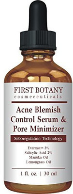 First Botany Cosmeceuticals Acne Blemish Control Serum & Pore Minimizer(30 ml)
First Botany Cosmeceuticals Acne Blemish Control Serum & Pore Minimizer(30 ml)