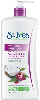 St. Ives Naturally Indugent Body Lotion, Coconut Milk and Orchid Extract(630 ml)
St. Ives Naturally Indugent Body Lotion, Coconut Milk and Orchid Extract(630 ml)