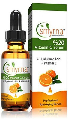 Smyrna Vitamin C Serum For Your Face, Pure Vitamin C 20% Plu Vegan Hyaluronic Acid, Vitamin E(29.57 ml)
Smyrna Vitamin C Serum For Your Face, Pure Vitamin C 20% Plu Vegan Hyaluronic Acid, Vitamin E(29.57 ml)