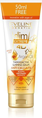 Eveline Cosmetics Cosmetics Slim Extreme 4d Argan Oil Thermo Slimming Cellulite Serum(292.743 ml)
Eveline Cosmetics Cosmetics Slim Extreme 4d Argan Oil Thermo Slimming Cellulite Serum(292.743 ml)