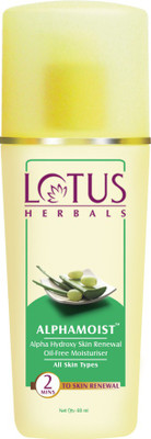 Lotus Alphamoist Alpha Hydroxy Skin Renewal Oil Free Moisturizer(80 ml)