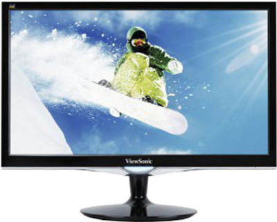 View Sonic 23.6 inch Full HD LED Backlit Monitor(VX2452mh), Black