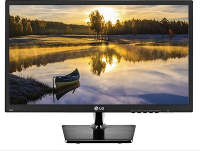 LG 15.6 inch HD LED Backlit Monitor(16M37A), Black