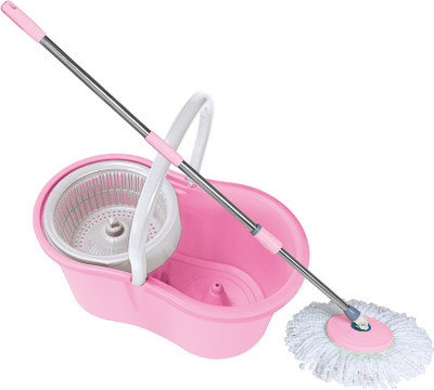 Seiso Easy Wet & Dry Mop(Pink 1.16 m)