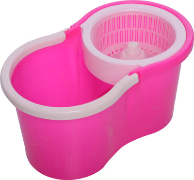 Wotra Quick & Spin mop with bucket for magic 360 degree cleaning (with 2 refills) Mop Set
Wotra Quick & Spin mop with bucket for magic 360 degree cleaning (with 2 refills) Mop Set