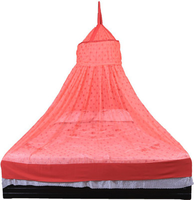 Riddhi Polyester Adults Floral hanging red printed 6x6 round Mosquito Net(Red)
Riddhi Polyester Adults Floral hanging red printed 6x6 round Mosquito Net(Red)