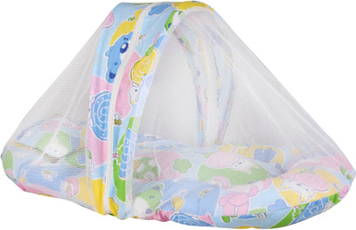 O and O Infants Bed Mosquito Net(Orange)