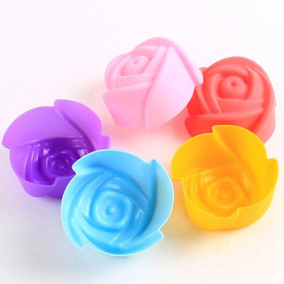 HPK hpk Microwave compatible Silicon Rose Flower Shaped Cake Pastery Muffin Chocolate Mould 5 - Cup Cupcake/Muffin Mould(Pack of 5)
HPK hpk Microwave compatible Silicon Rose Flower Shaped Cake Pastery Muffin Chocolate Mould 5 - Cup Cupcake/Muffin Mould(Pack of 5)