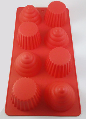 CAKE DECOR 8 - Cup Cupcake/Muffin Mould(Pack of 1)