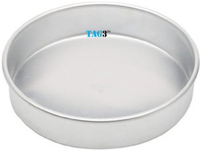 TAG3 1 Aluminium Pan Non stick Tin - Round Shape Quarter KG - Cup Cake/Bread Mould(Pack of 1)
TAG3 1 Aluminium Pan Non stick Tin - Round Shape Quarter KG - Cup Cake/Bread Mould(Pack of 1)