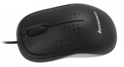 Lenovo M110 Wired Optical Mouse(USB, Black)