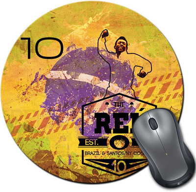 ShopMantra Edson Arantes Pele Brazil Football Round Mousepad- SMMR00000274 Mousepad(Multicolor)
ShopMantra Edson Arantes Pele Brazil Football Round Mousepad- SMMR00000274 Mousepad(Multicolor)