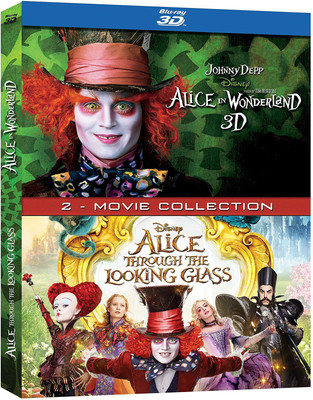 Alice in Wonderland & Alice Through the Looking Glass(3D Blu-ray English)