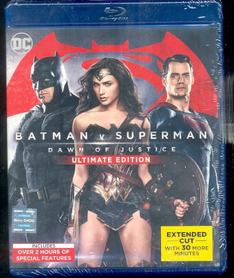 Batman V Superman: Dawn of Justice - Ultimate Edition BD(Blu-ray English)