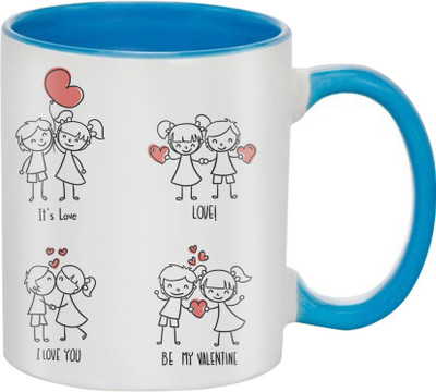 SKY TRENDS Great Romantic Love Best Gifts For Valentine Day For Girlfriend Boyfriend Fiance Wife Husband, Anniversary,Christmas, Design 102 Ceramic Mug(325 ml), Multicolor
SKY TRENDS Great Romantic Love Best Gifts For Valentine Day For Girlfriend Boyfriend Fiance Wife Husband, Anniversary,Christmas, Design 102 Ceramic Mug(325 ml), Multicolor