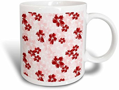 3dRose Tropical Red Flowers Hawaiian Inspired Floral Print Ceramic, 11 oz, White Ceramic Mug(60 ml)
3dRose Tropical Red Flowers Hawaiian Inspired Floral Print Ceramic, 11 oz, White Ceramic Mug(60 ml)
