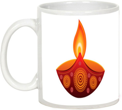 AllUPrints Gifts For Deepawali - May Diwali Enlighten You From Within Ceramic Mug(325 ml), White
AllUPrints Gifts For Deepawali - May Diwali Enlighten You From Within Ceramic Mug(325 ml), White