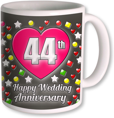 PhotogiftsIndia Gifts For 44th Wedding Anniversary Coffee Ceramic Mug(350 ml), White
PhotogiftsIndia Gifts For 44th Wedding Anniversary Coffee Ceramic Mug(350 ml), White