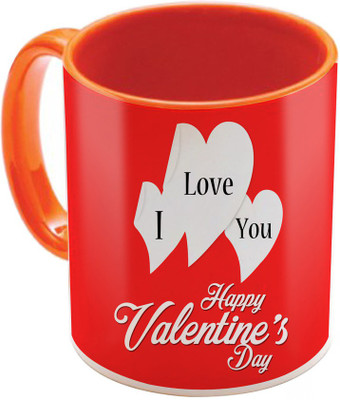 SKY TRENDS Valentine Gift for Girlfriend Love Printed I Love U Forever Perfect for Her Him Wife Fiance Anniversary And Birthday STGD235 Ceramic Mug(325 ml), Orange
SKY TRENDS Valentine Gift for Girlfriend Love Printed I Love U Forever Perfect for Her Him Wife Fiance Anniversary And Birthday STGD235 Ceramic Mug(325 ml), Orange